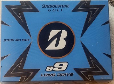 NEW Bridgestone e9 Long Drive 2023 One Dozen White Golf Balls EXTREME DISTANCE!