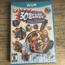 Family Party 30 Great Games Obstacle Arcade Wii U NEW Factory Sealed Mint
