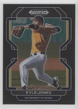 2022 Panini Prizm Draft Picks Black Prizm Kyle Jones #PDP204 0nr3