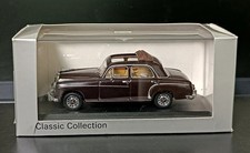 1/43 Mercedes Benz 220S (W180) Ponton Braun 1956 open top Minichamps
