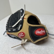 Rawlings Lefty Tee Ball Glove WPL10CBSG 10 Inch Barely USED FAST SAFE SHIPPING