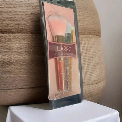 LaRoc Professional Cosmetic Makeup Brush 3set Multi Purpose