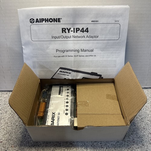 Aiphone Barix RY-IP44 Barionet 50 Intercom Input/Output Network Relay Adapter - Picture 1 of 2