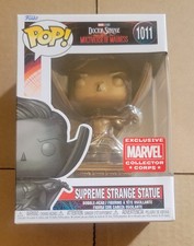 Funko Pop! Marvel: Supreme Strange Statue #1011 Marvel Collector Corps Exclusive