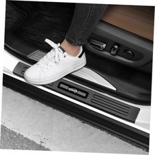 4PCS Door Sill Protector Compatible with Lexus 2022 2022-2026 NX Matte Black 