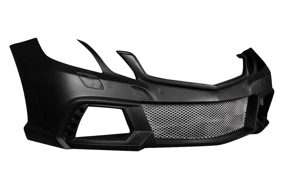 For Mercedes-Benz E550 10-13 Front Bumper Cover Eros Style Version 3 Fiberglass - Imagem 3 de 4