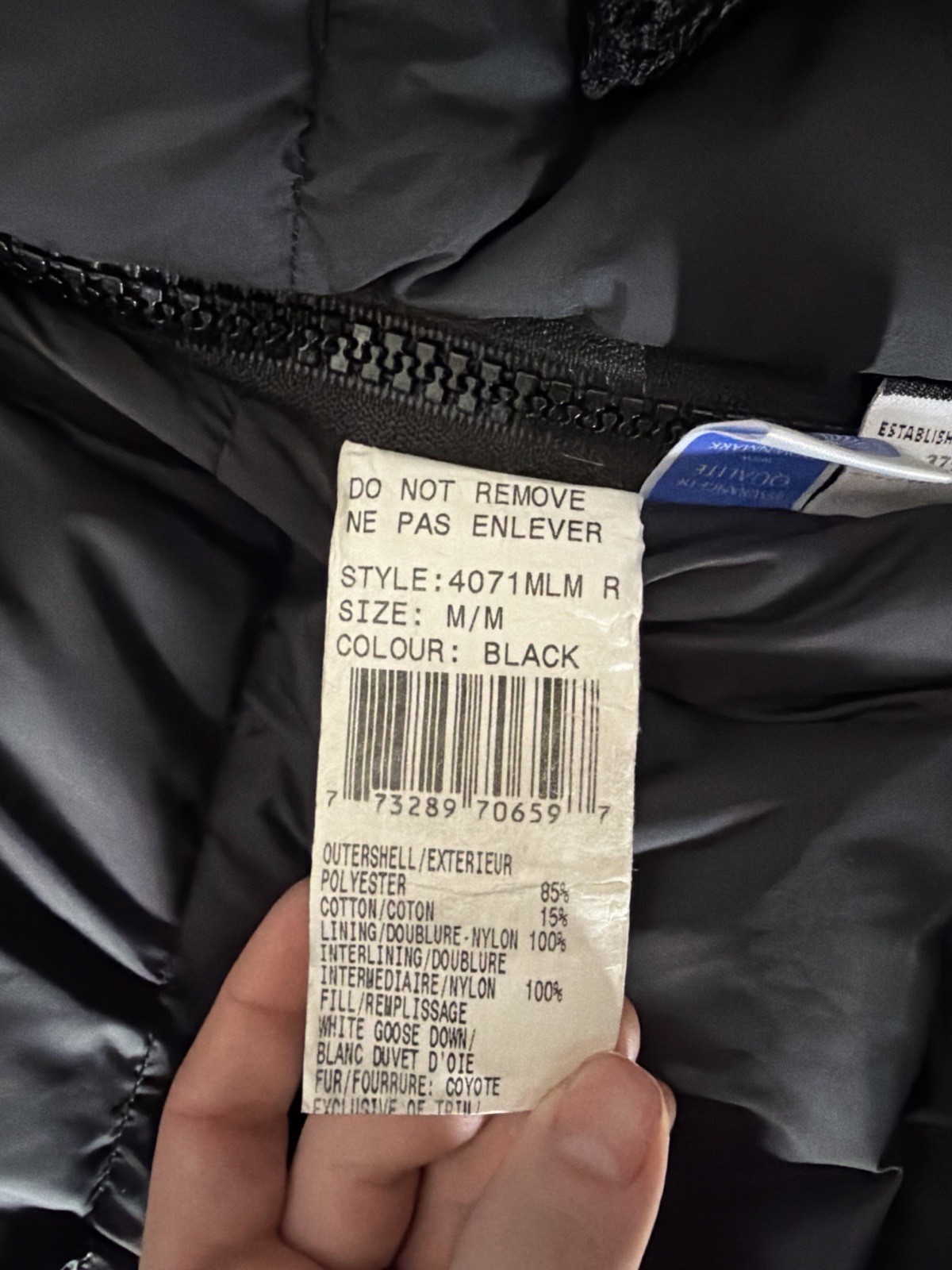 Canada Goose Lance Mackey Expedition Parka – Rare Non-Retail Team Issue – Size M image 4