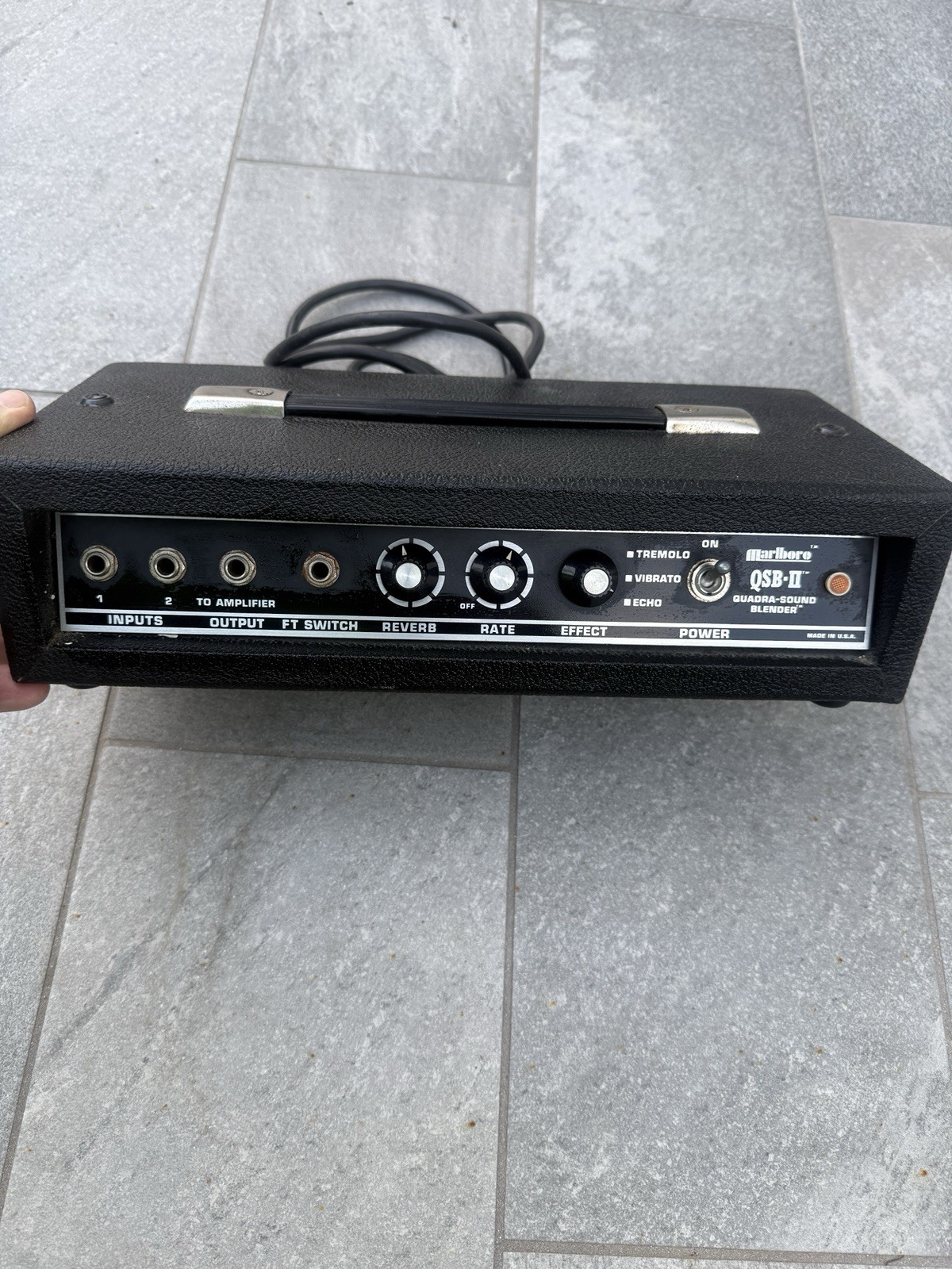 Marlboro QSB-II Quadra-Sound Blender Effects Unit CLEAN Reverb Made In USA