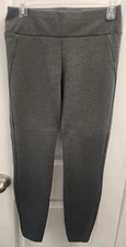  Counterparts Pull On Pants Women Gray Leggings Small Yoga Running 