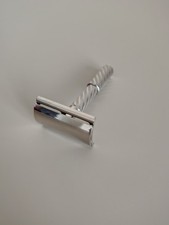Vintage Gillette Tech 1940's Rare 4-piece Safety Razor
