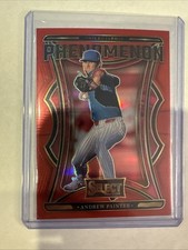 2025 Panini Select 95/99 Phenomenon Andrew Painter #11 Red Prizm /99 Phillies