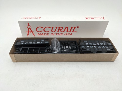 Juego de 3 carros tolva de carbón Accurail 24274 HO virginian USRA | Zustand: Used