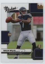 2022 Panini Clearly Donruss Clearly The Rookies Malik Willis #TR-3 14md