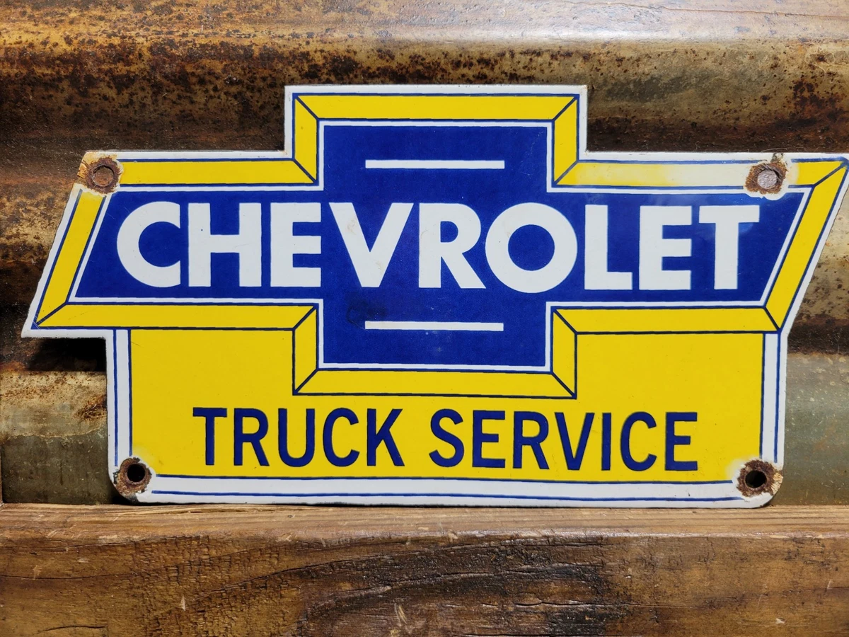 Vintage Chevrolet Signs Indiana Original Advertising Signs (1930