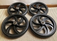 4-PC Rollator 7.5" Replacement Wheel for Drive Walker - Used Working Condition