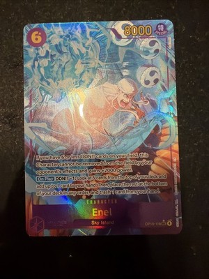 One Piece Enel OP15-118 Alternate Art SEC Adventure on Kami's