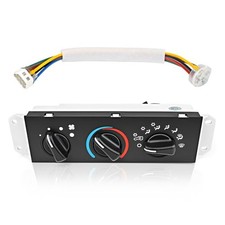 TOP-MAX HVAC Climate Control Module Panel Fit for Jeep Wrangler TJ 1999-2004,