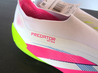 Adidas Predator Elite FG Laceless Soccer Cleats (13.5) Men's NEW