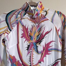 Handmade Vietnamese  o d i Size L chest 86cm, waist 74cm side button