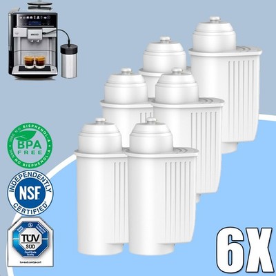 6er Pack Ersatzfilter für Wasserfilter Siemens  EQ6 EQ9 S700 Brita  Intenza NEU