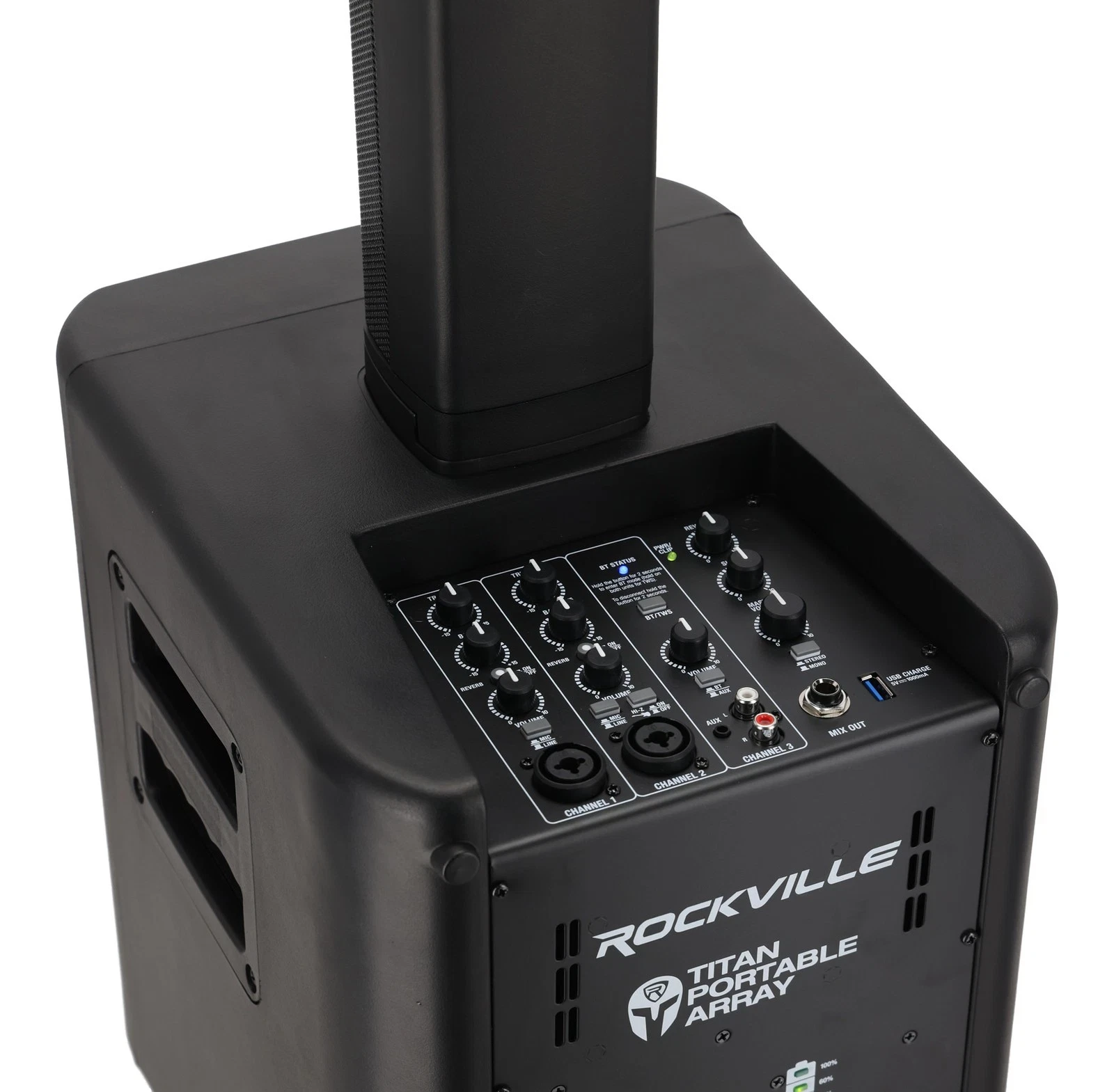 Rockville Titan Portable Array DJ System - Thumbnail 5