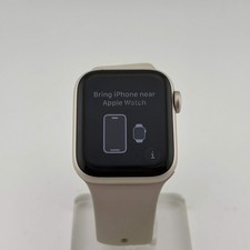 GPS Cellular Apple Watch SE 2nd Gen 40MM Starlight Aluminum Sport Band