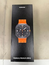 Samsung Galaxy Watch Ultra 47mm LTE Titanium Smart Watch, Titanium Gray, Orange