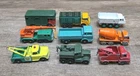 Lesney Matchbox Diecast Lot Of 9 Wreckers & Variety Of Trucks Review Pictures