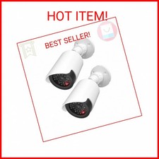 WALI Dummy Fake Camera, Surveillance Security CCTV Dome Camera, Indoor Outdoor C