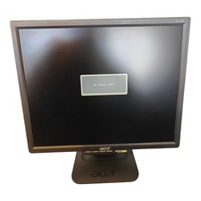 Acer AL1716 17" LCD Monitor VGA DVI 1280x1024 Flat Panel Display Compact