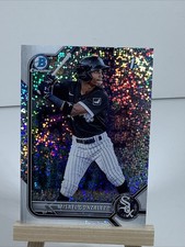 Misael Gonzalez 2022 Bowman Chrome Prospects 1st Speckle Refractor /299 #BCP-4