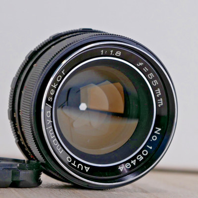Mamiya Auto Mamiya/Sekor 55mm f/1.8 M42 Manual Focus Standard Lens *VERY GOOD*