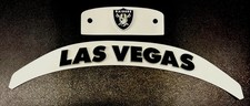 3D Bumpers - Raiders Speed Set for a Full Size Helmet