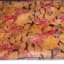All Leather Vintage Clutch