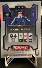 MICHEL PLATINI JUVENTUS #124 CALCIATORI 1984/85 EDIS FIGURINE