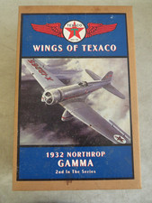 Vintage 1932 Northrop Gamma Airplane Bank 1994 Wings of Texaco