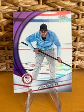 1208 2026 Topps John Shuster 2026 Topps Chrome Winter Olympics Purple 43/75