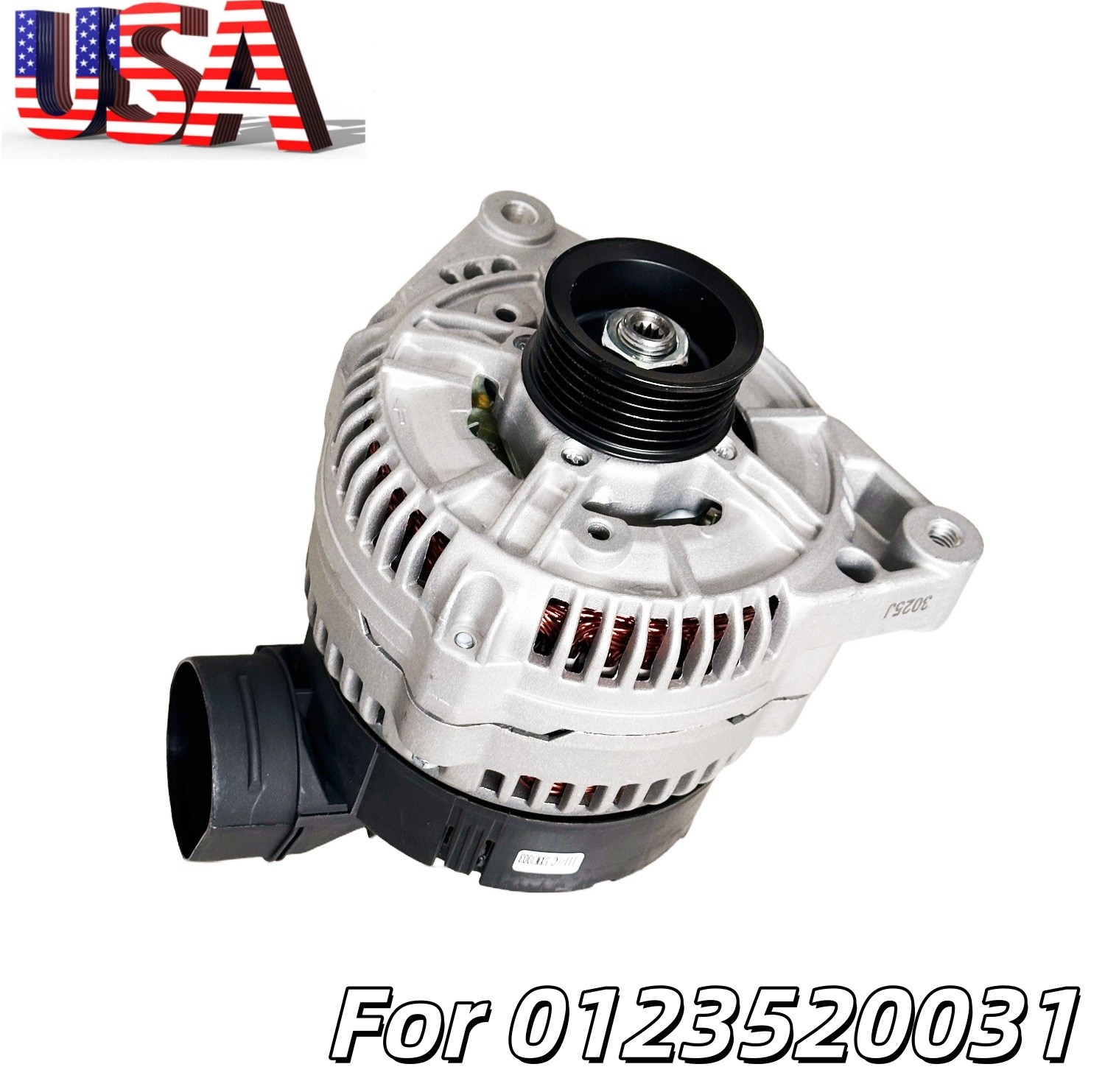 Alternator For 2004-2008 Lamborghini Gallardo Coupe 150A 077903015P 0123520031