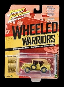 Johnny Lightning 1:64 Wheeled Warriors Release 2 Version A - WWII Will Mb Jeep Limited Edition 1 Of 2004