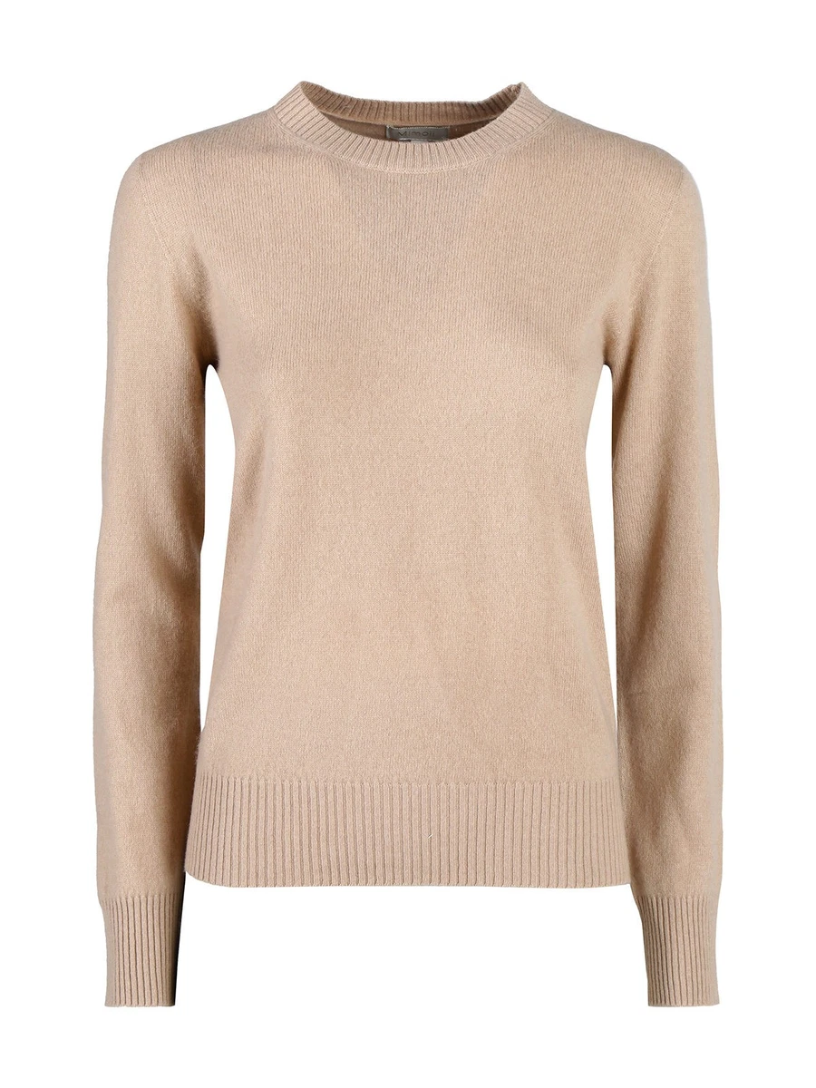 Felpa Donna In Misto Lana Merino 2025 – Autunno Inverno, Girocollo Con Coulisse, Maniche Lunghe, Morbida E Antipilling - 3