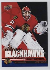 2025-26 Chicago Blackhawks Centennial Windy City Blue /65 Antti Niemi #11 0s5r