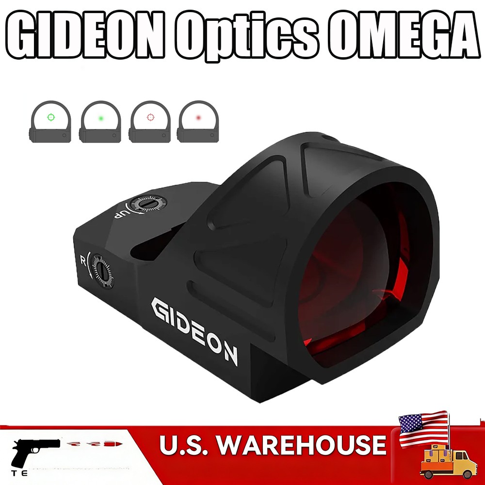 GIDEON Optics OMEGA Red/Green Circle/Dot Sight 3MOA/45MOA RMR