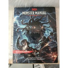 Dungeons  Dragons Monster Manual 5th Edition Core Rulebook D D 5e Hardcover