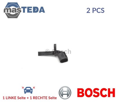 0 265 007 928 ABS SENSOR DREHZAHLFÜHLER VORNE HINTEN BOSCH 2PCS FÜR VW PHAETON