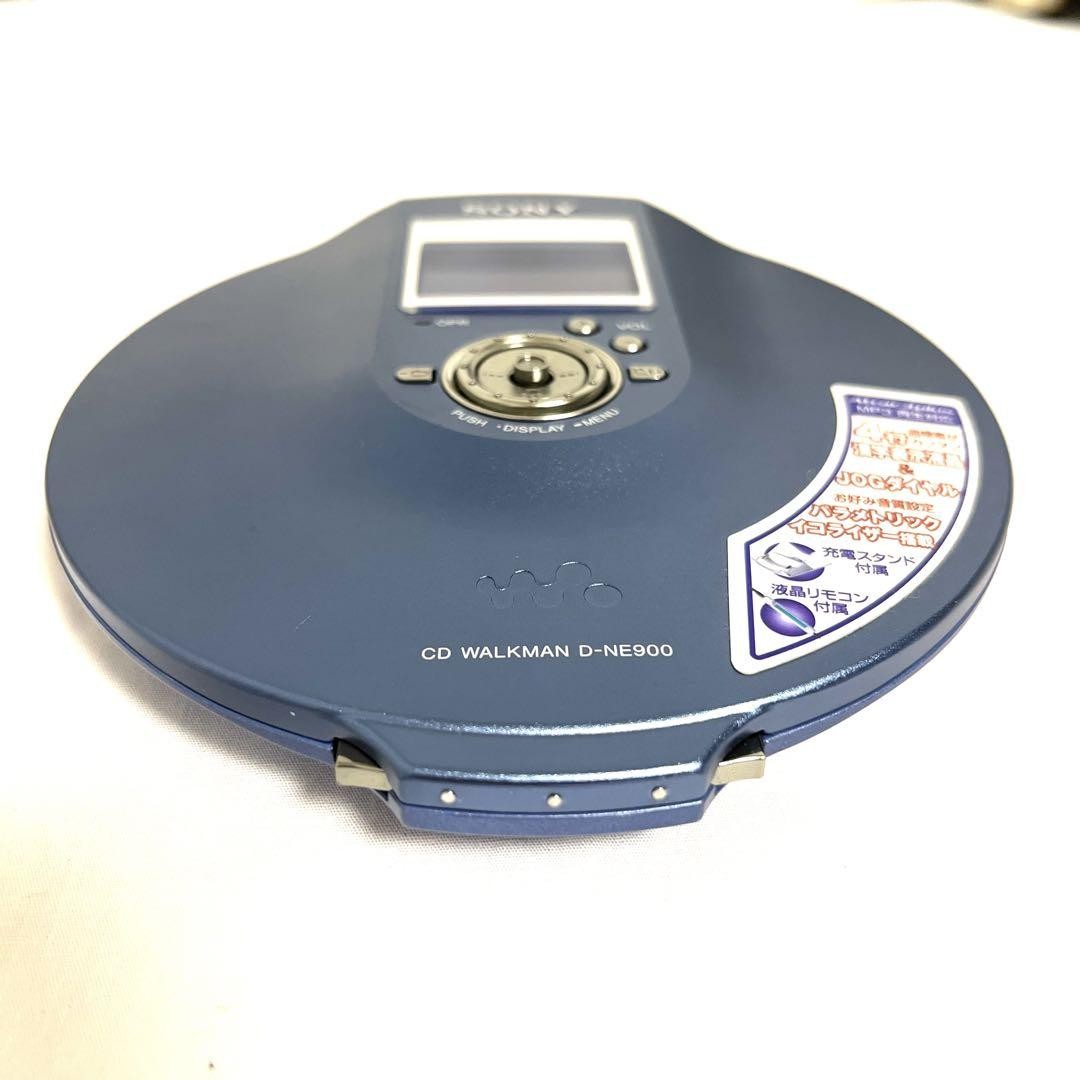 SONY☆WALKMAN MP3対応ポータブルCDプレイヤー D-NE900 SONY☆WALKMAN MP3対応ポータブルCDプレイヤー D-NE900 Sony D