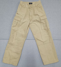 Boy's Polo Jeans Co. Beige Cargo Long Pants Size 8