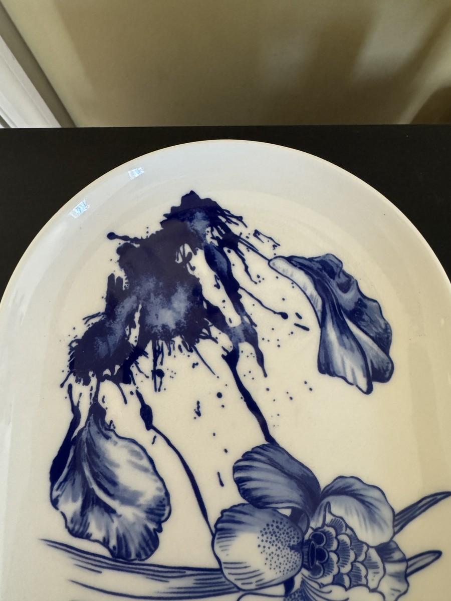 Blue Transition Oval Plate Royal Delft 1653 - 9 3/4” x 5 7/8” | eBay