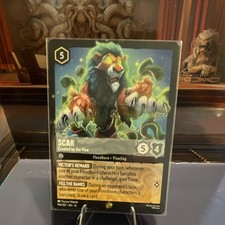 Ravensburger Disney Lorcana Scar Created by the Vine 194/207 Enchanted Holo ENG