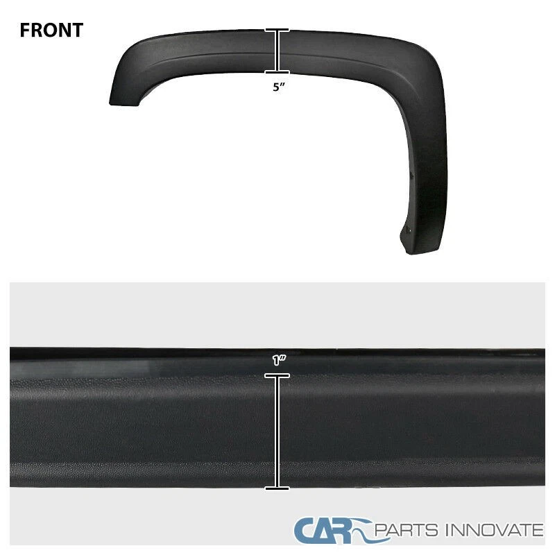 Fits 07-13 Silverado 1500 Factory OE Style Standard Long Bed Fender Flares 4PC Foto 3 de 4