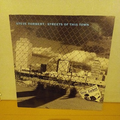 Steve Forbert Streets Of This Town NEAR MINT Geffen Records Vinyl LP